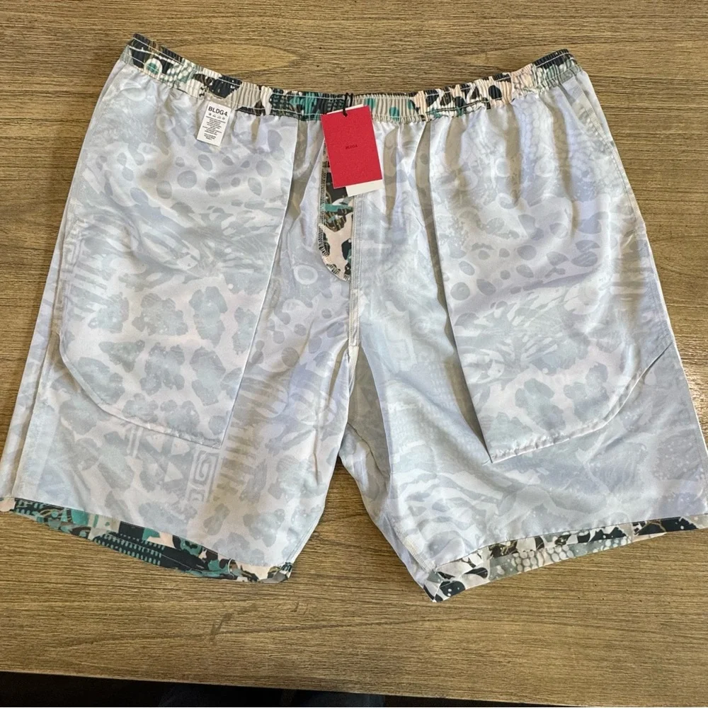 BLDG4 Men's Plus Size Shorts 3x Elastic Drawstring Waist New $88